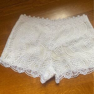 Chiaro Ruiz handmade lace shorts